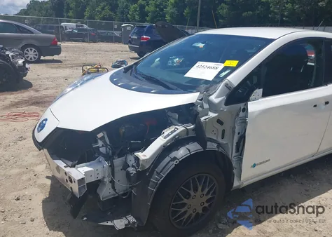 2017 Nissan Leaf S z USA, uszkodzony, nr VIN 1N4BZ0CP1HC309791